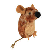 Игрушка для кошек Trixie Мышка плюшевая с пискавкой 8 см (4011905457857) sl