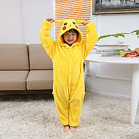 Пижама кигуруми детская Kigurumba Пикачу 105-115 см Желтый (K0W1-0043-S) UL, код: 1685812