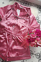 Практичный и удобный домашний костюм Женская легкая пижама