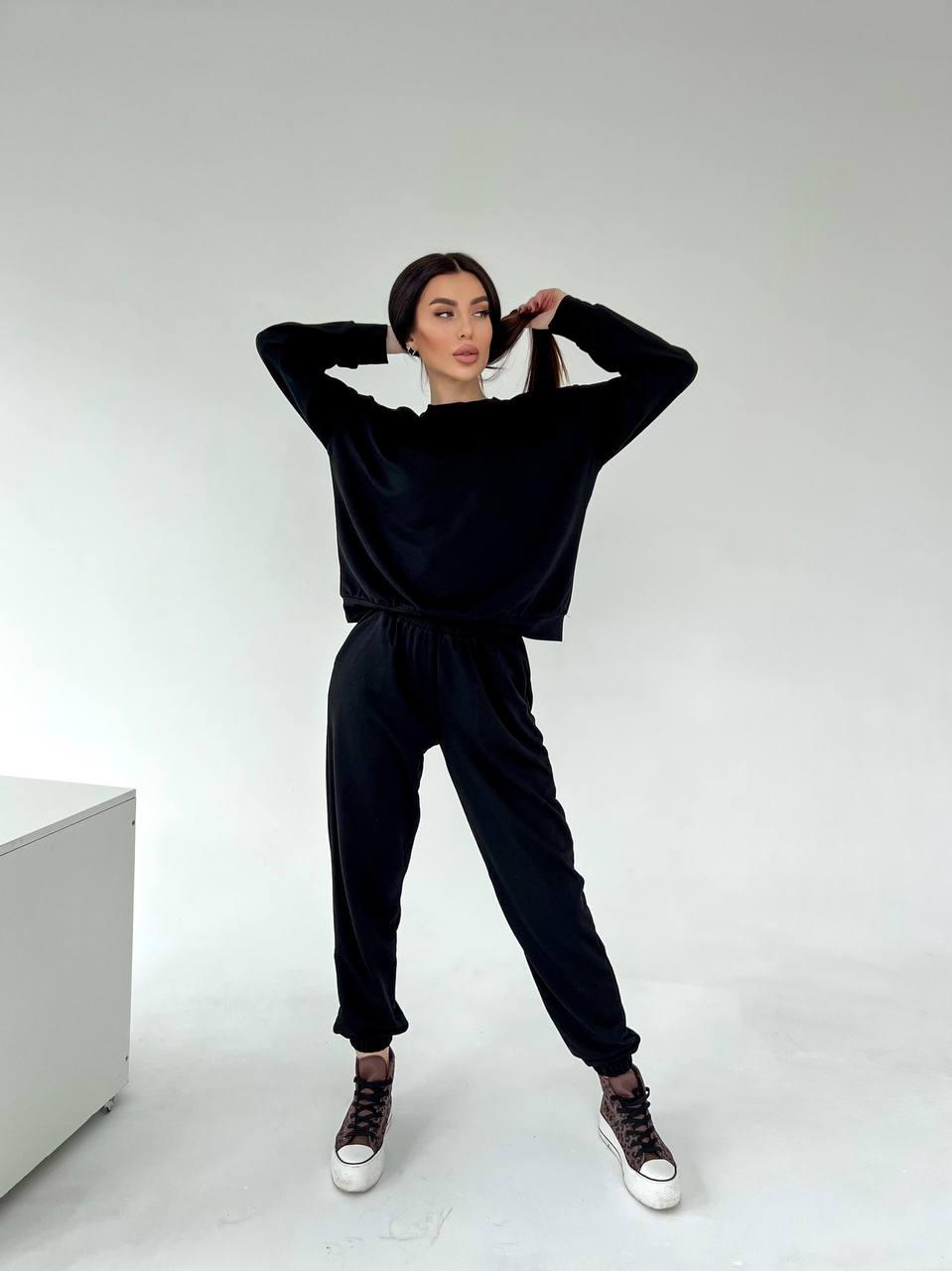 Крутий жіночий костюм двонитка хіт 2024, фото 1