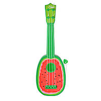 Іграшкова гітара Фрукти Bambi 8195-4 пластикова (Кавун) lk