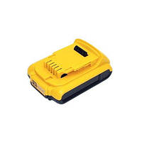 Універсальна акумуляторна батарея Dewalt DCB203 Yellow Li-on 24 V 2 Ah для електроінструменту