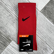 Шкарпетки чоловічі демісезонні спортивні бавовна Nike Performance, Туреччина, високі, асорті, 05077, фото 3