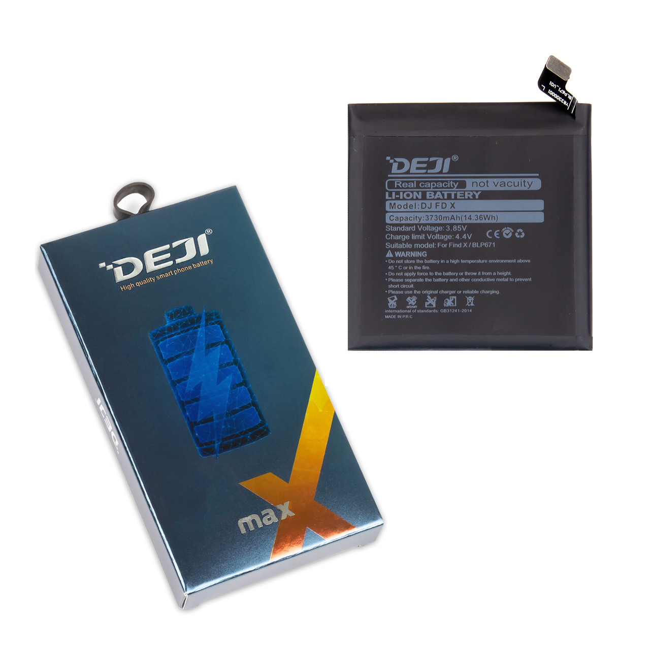 АКБ OPPO BLP671 Find X DEJI (3730 mAh)