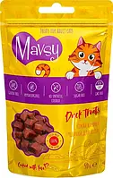 Лакомство для кошек Mavsy Duck Treats - Мавси Запеченная утиная грудка для кошек 50 г