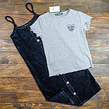 Комплект на дівчинку футболка і сарафан Primark Розміри 152,158, фото 4