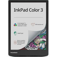 Электронная книга Pocketbook 743K3 InkPad Color 3, Stormy Sea (PB743K3-1-CIS) sl