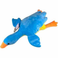 Іграшка м'яка гуска обіймашка подушка 55 см Україна