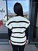 Стильна в'язана жилетка в смужку хіт продажів 2024, фото 8