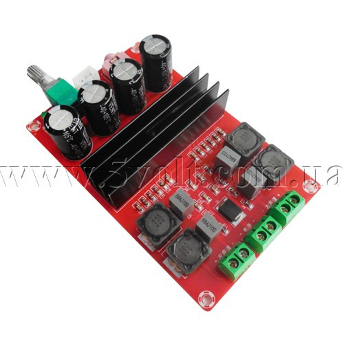 Підсилювач D-класу 2х100Вт на TPA3116D2, фото 1