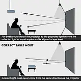 Світловідбивне полотно для проектора 130", фото 6