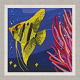 Картина за номерами Тварини. Золота рибка 30*30 см Art Craft 11535-AC, фото 2