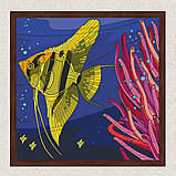 Картина за номерами Тварини. Золота рибка 30*30 см Art Craft 11535-AC, фото 3
