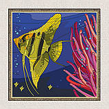 Картина за номерами Тварини. Золота рибка 30*30 см Art Craft 11535-AC, фото 5