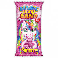 Кинетический песок Magic Pony Sand Danko Toys MPS-01 рус 150 г Розовый NX, код: 7669566