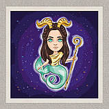 Картина за номерами Знаки зодіаку. Козоріг 40*40 см Art Craft 10093-AC, фото 2