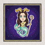 Картина за номерами Знаки зодіаку. Козоріг 40*40 см Art Craft 10093-AC, фото 5