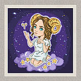 Картина за номерами Знаки зодіаку. Овен 40*40 см Art Craft 10097-AC, фото 2