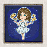 Картина за номерами Знаки зодіаку. Риби 40*40 см Art Craft 10099-AC, фото 5