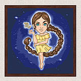 Картина за номерами Знаки зодіаку. Cкорпіон 40*40 см Art Craft 10100-AC, фото 3