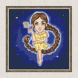 Картина за номерами Знаки зодіаку. Cкорпіон 40*40 см Art Craft 10100-AC, фото 5