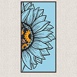 Картина за номерами Квітка сонця соняшник 40*80 см Art Craft 13067-AC, фото 3