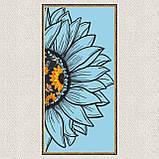 Картина за номерами Квітка сонця соняшник 40*80 см Art Craft 13067-AC, фото 5
