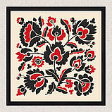Картина за номерами Український сюжет. Квітковий орнамент 30*30 см Art Craft 13044-AC, фото 4
