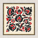 Картина за номерами Український сюжет. Квітковий орнамент 30*30 см Art Craft 13044-AC, фото 5