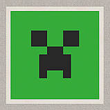 Картина за номерами Майнкрафт. Крипер 30*30 см Art Craft 15017-AC, фото 2
