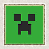 Картина за номерами Майнкрафт. Крипер 30*30 см Art Craft 15017-AC, фото 5