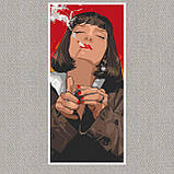 Картина за номерами Кримінальне чтиво. Мія Уоллес 40*80 см Art Craft 10104-AC, фото 2