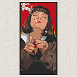 Картина за номерами Кримінальне чтиво. Мія Уоллес 40*80 см Art Craft 10104-AC, фото 4