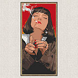 Картина за номерами Кримінальне чтиво. Мія Уоллес 40*80 см Art Craft 10104-AC, фото 5