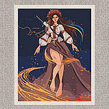 Картина за номерами Український сюжет. Незламна 40*50 см Art Craft 10076-AC, фото 2