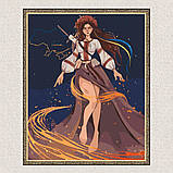 Картина за номерами Український сюжет. Незламна 40*50 см Art Craft 10076-AC, фото 5