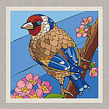 Картина за номерами Пташка щиглик 30*30 см Art Craft 11532-AC, фото 2