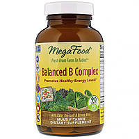 Комплекс витамина В MegaFood сбалансированный 90 таблеток (7930) NX, код: 1535456