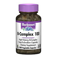 В комплекс Bluebonnet Nutrition B-Complex 100 100 Caps NX, код: 7517479