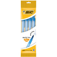 Ручка масляная Bic Round Stic, синяя, 4шт в блистере (bc944176) sl