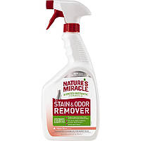 Знищувач плям та запахів котів Nature's Miracle Stain&Odor Remover, спрей 8in1, 946 мл, диня