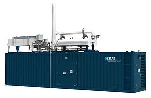Когенераційна газова електростанція ESTAR MC125CAS-NG (100 кВт)