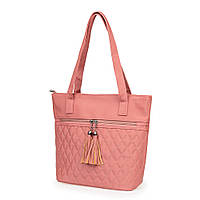 Женская большая сумка наплечная Bagira 2021 розовая