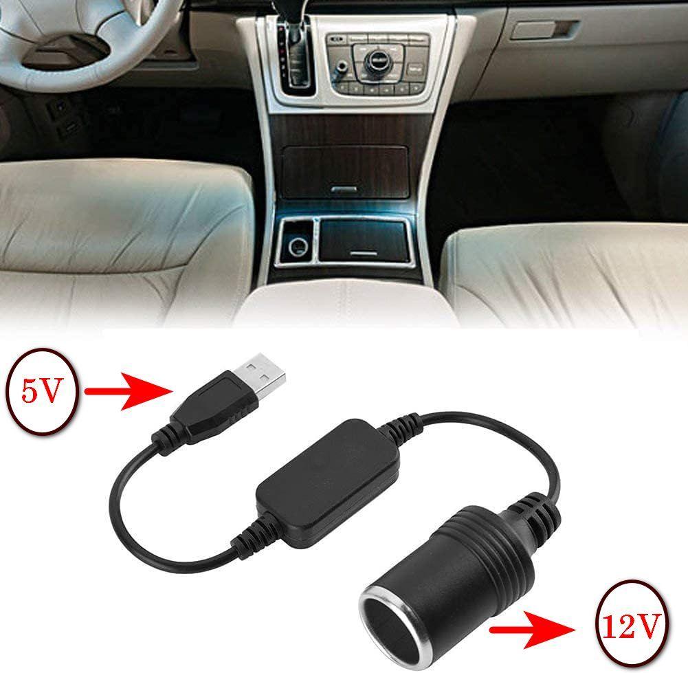 Конвертер перетворювач KWS з USB 5V на прикурювач авто 12V, фото 1