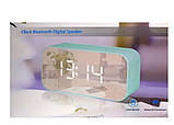 Портативна Bluetooth колонка з годинником Q5 9222, чорна, фото 4