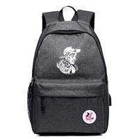 Рюкзак Jsstore Lil peep Темно-Серый NX, код: 2741548