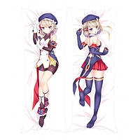 Подушка обнимашка дакимакура Z23 Лазурный путь Azur Lane v2 120x40см (22182) Bioworld NX, код: 8235509