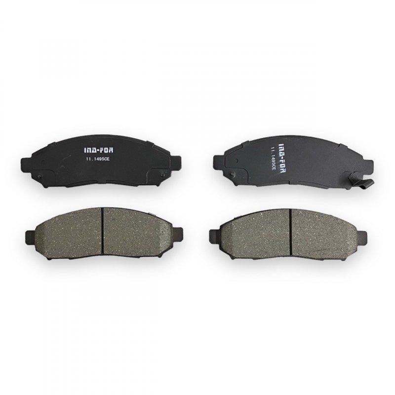 Колодки гальмівні передні Nissan LEAF 2010-, NAVARA 2005-, NP300 2008-, PATHFINDER 2005- INA-FOR