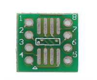 Адаптер, переходник с SOP8/SOIC/SSOP8/TSSOP на DIP8, макетная плата переходник