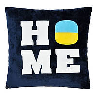 Декоративная подушка HOME Tigres ПД-0439 33х33х11 см Темно-синий NX, код: 7637413